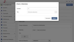 materiales en revisiones