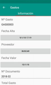 aplicacion control de gastos