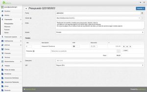 Software sat presupuestos