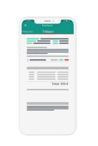 facturas en el movil