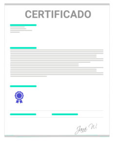 certificado de plagas